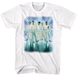 Backstreet Boys Millennium White Adult T-Shirt